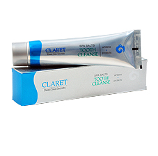 Claret Dead Sea Salt Toothpaste